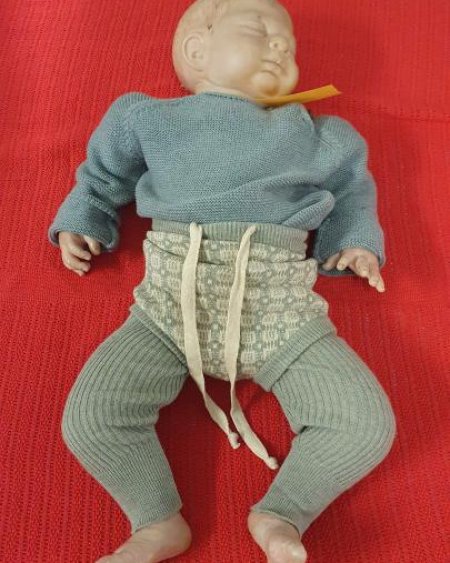 hand painted baby