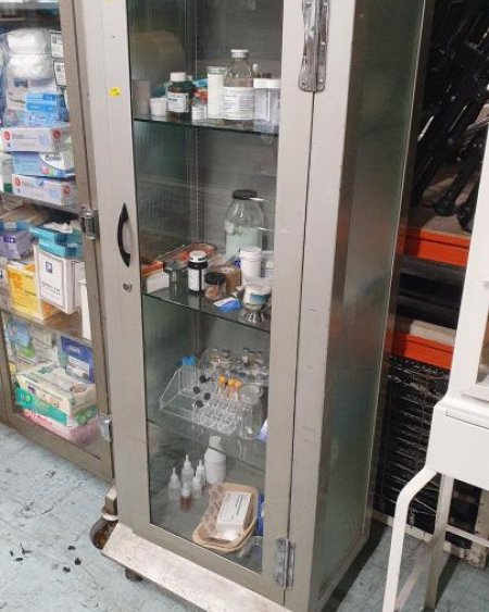 Glass cabinet  single 