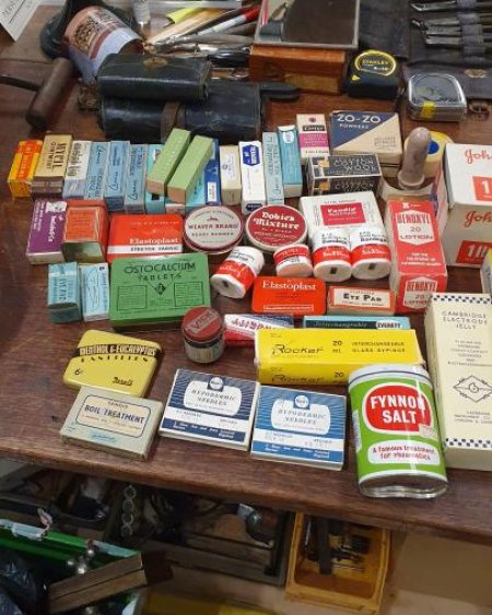 Period medicine boxes qty