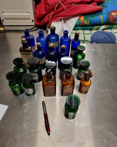 Brown Bottles Period Small