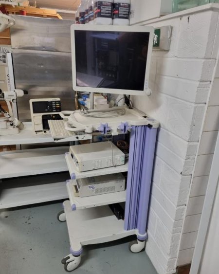 Olympus monitor trolley 
