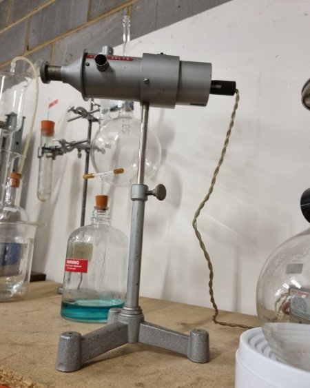 Volts unit on stand 