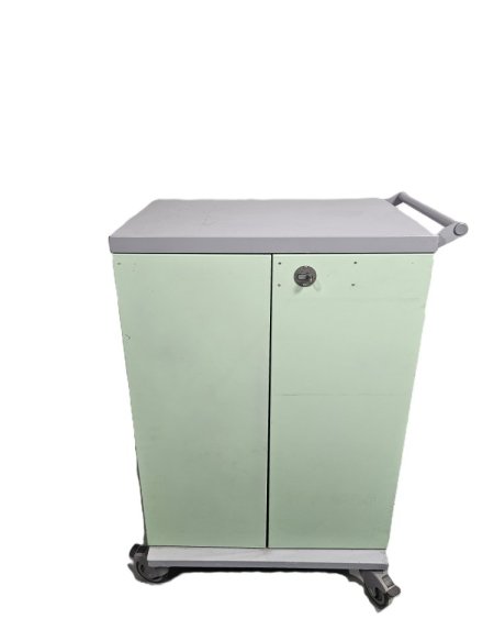 Green Medication Trolley 