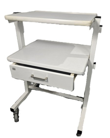 White Storage trolley With Drawer