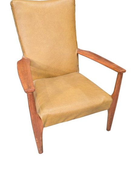 Period Cream High Back Chair