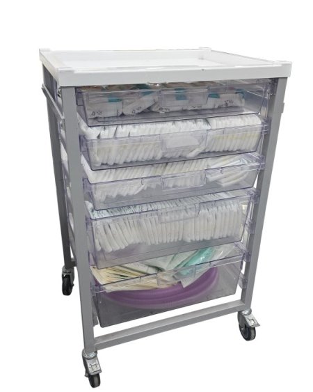 Hospital Storage Cart / Modura Cart 