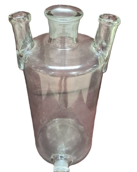 Large 4 Outlet Chemistry Glass 