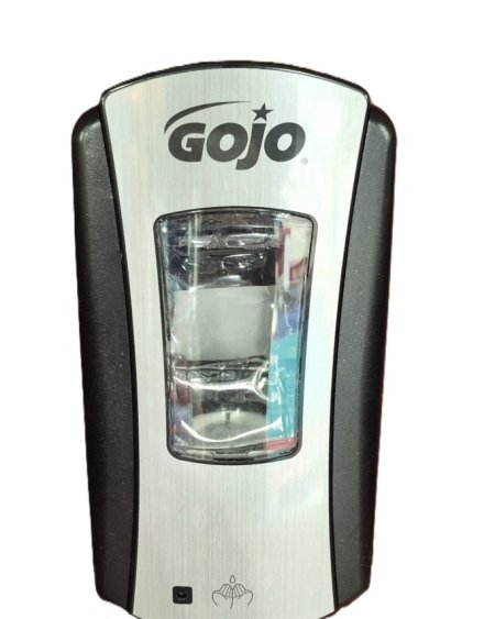 Wall Mount Hand/ Soap Dispenser Black & Silver