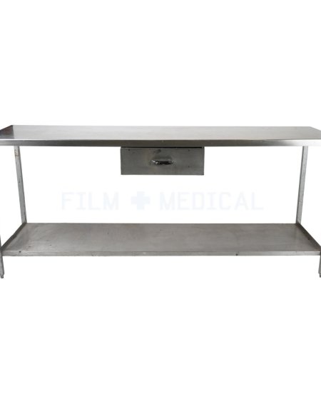 Metal Laboratory Table With Drawer