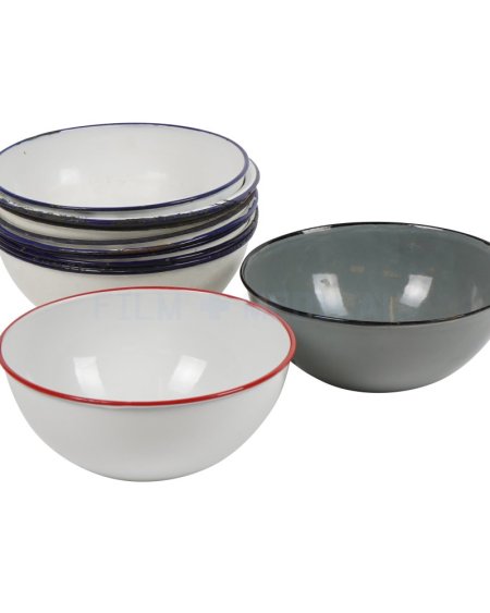 Small Enamel Bowls Priced Individually 