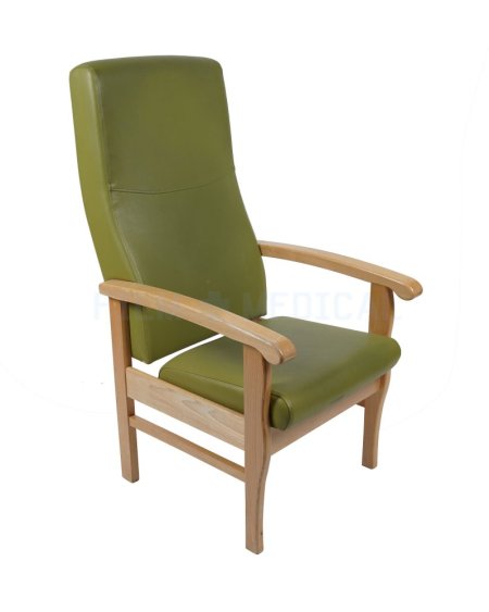 Green High Back Chair