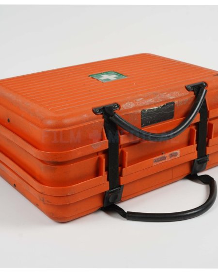 Orange Paramedic Box With Ambu Bag & Soft Dressing