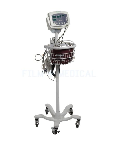 Blood Pressure Machine on Stand With Cuff & Finger Probe 
