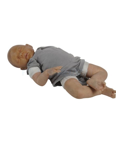 Realistic Hand Painted Baby Model