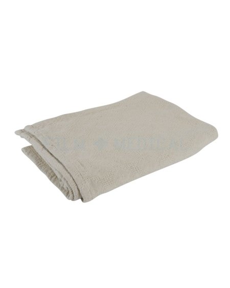 Period Cream Blanket Diamond Pattern