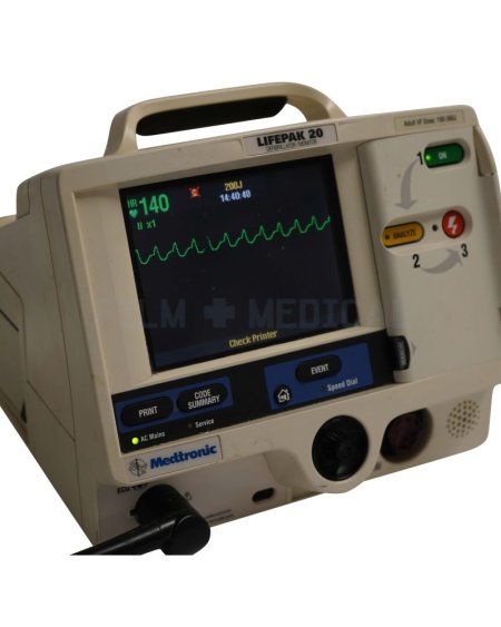 Defibrillator With Simulator & ECG Lead 