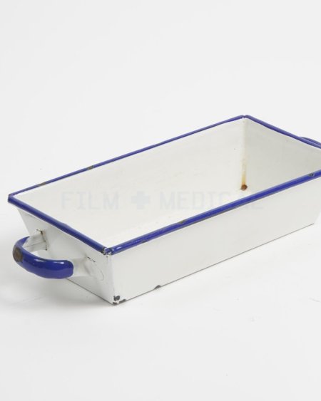 Enamel Tray With Handle