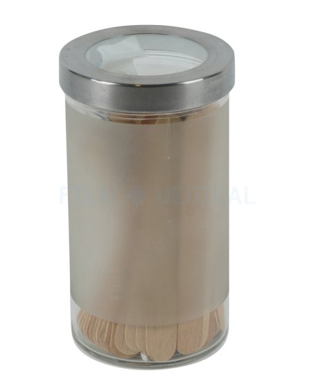 Frosted Glass Jar Dressed