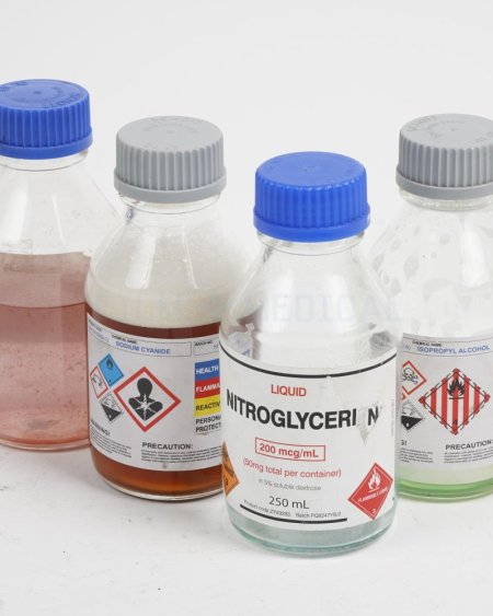 Chemical bottles 