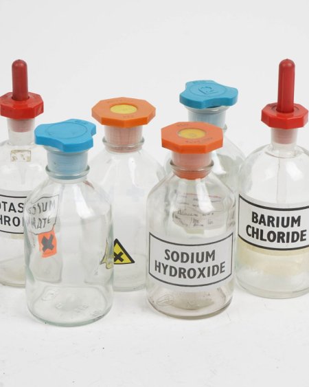 Chemical Bottles Priced Individually 