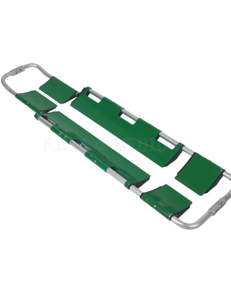 Green Aluminium Stretcher 