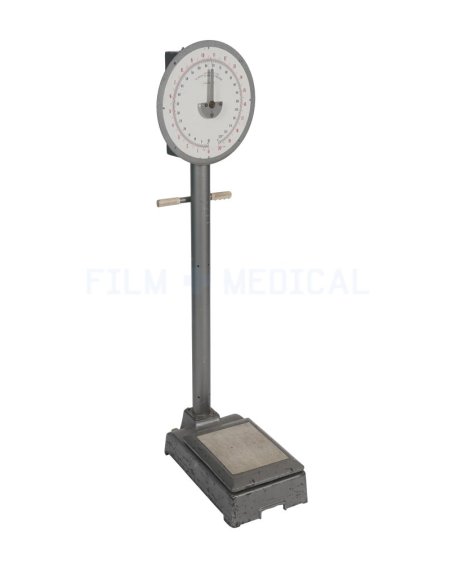 Grey Round dial Weighing Scale