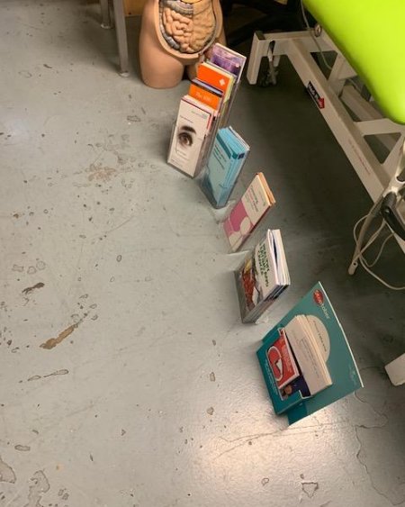 Leaflet racks and leaflets