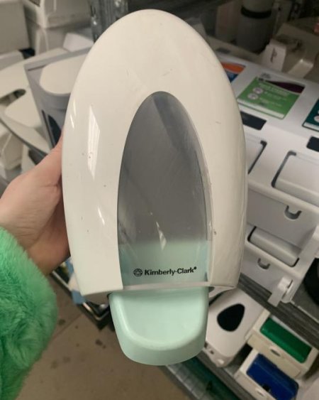 Hand sanitizer wall mount 