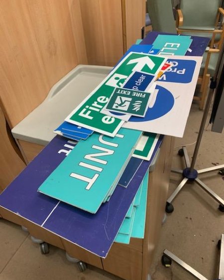 Quantity of signage