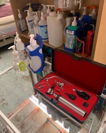 Ophthalmpscope/Auroscope Set