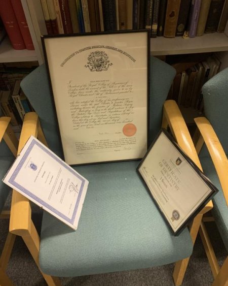 Medical certificates x 3