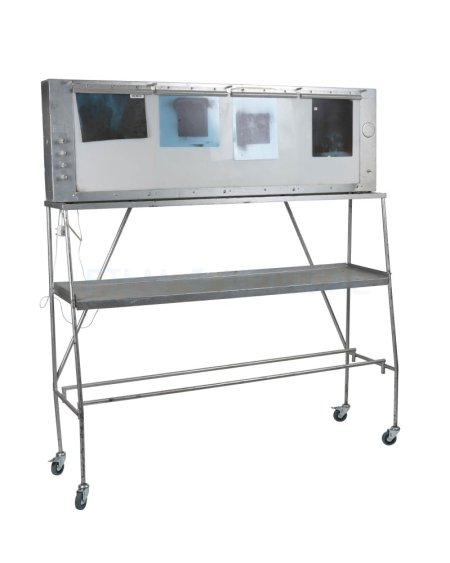 Quadruple Light Box On Stand 