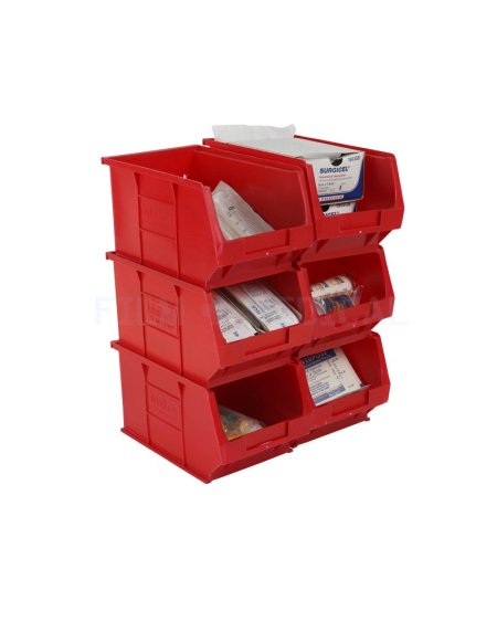 LIN BIN GROUP SMALL - RED Priced Individually 
