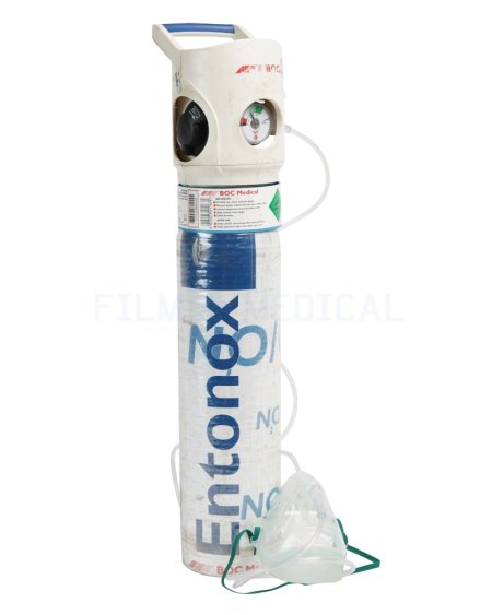 Oxygen Tank With Mask