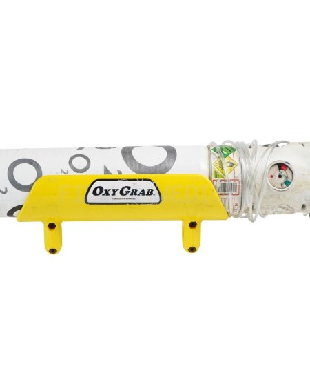 Oxygen tank with holder 