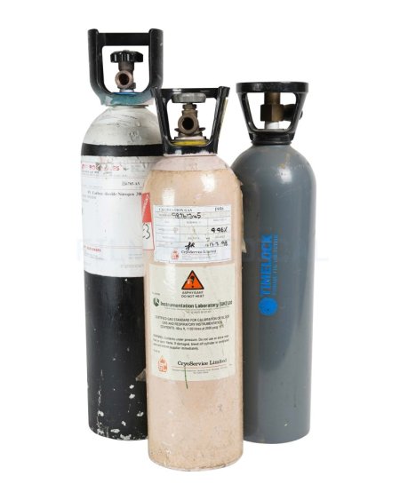 Group of Oxygen Tanks Priced Individually 