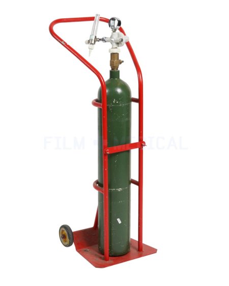 Oxygen Tank With Trolley 