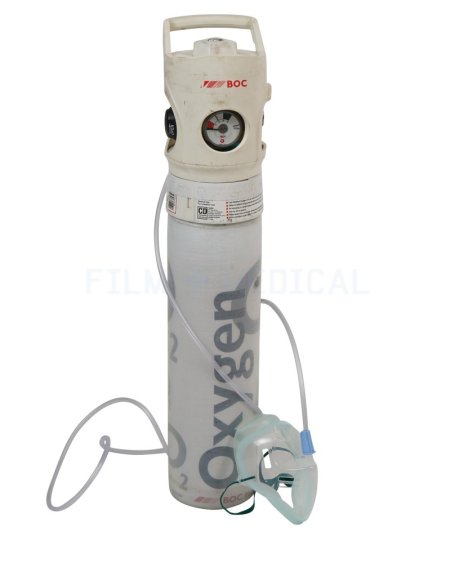 Oxygen Tank Grey Text