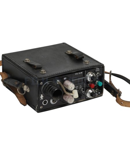 Black Leather Case Mobile Anesthetist Machine