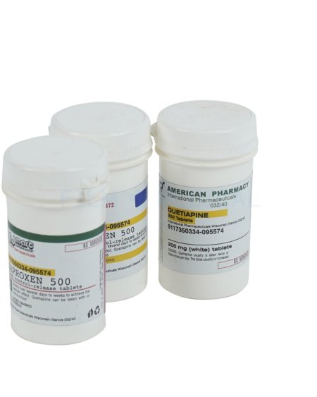 Pill Bottles White Priced Individually 