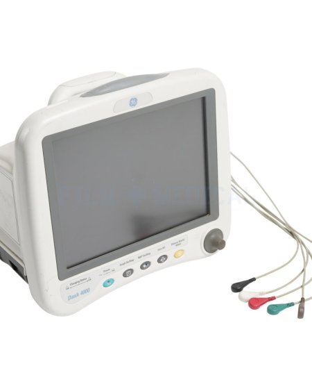 Heart Monitor Desk Top, With Finger Probe, Bp Cuff + Simulator, Electrodes, x2 Ecg Leads, Instructions