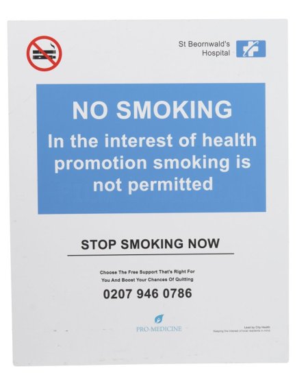 No Smoking Sign