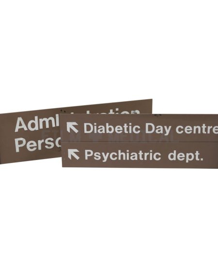 Metal Wall Mount Signs Priced Individually 