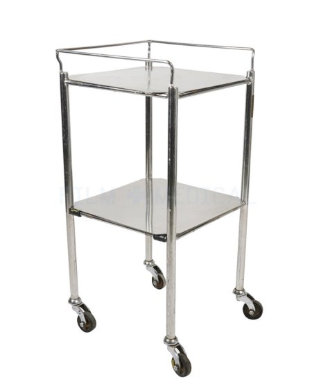 Square Metal Trolley With Rail