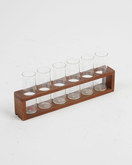 Wooden Test Tube Rack Small