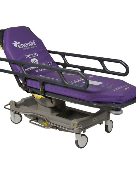 Patient Trolley Purple Mattress 