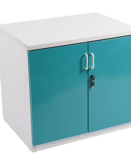 Turquoise Lock Cabinet 