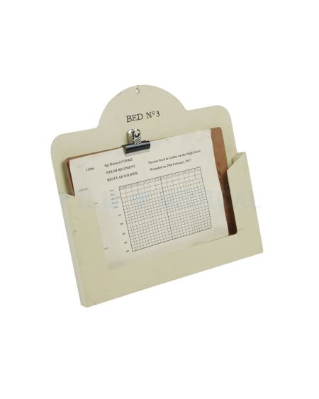 Vintage Overbed Chart Wall Mount
