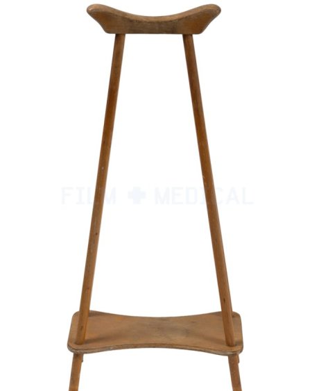 Quad Base Walking Stick Wood