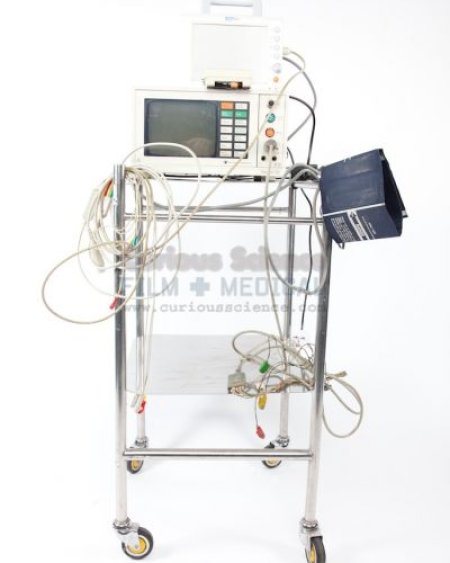 Heart Monitor on Trolley
